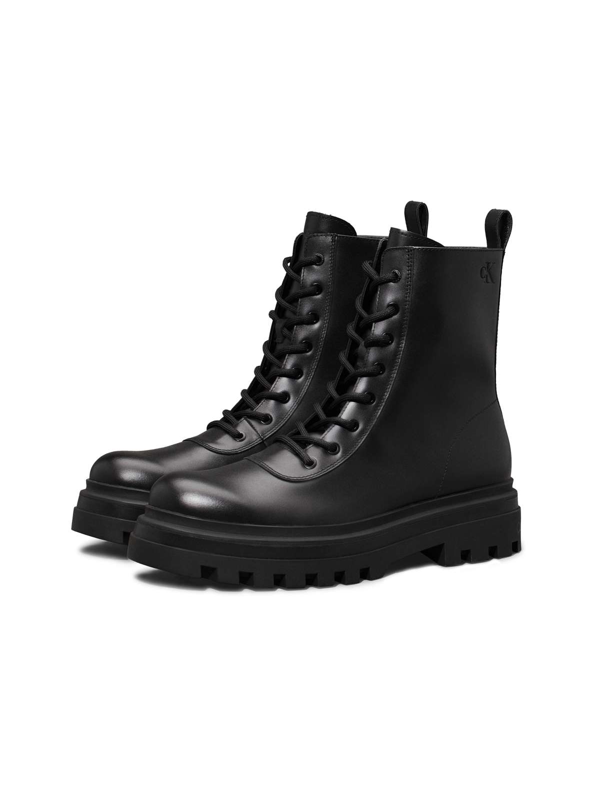 ботинки на шнуровке»LUGGED LACE ZIP BOOT OXF LTH«