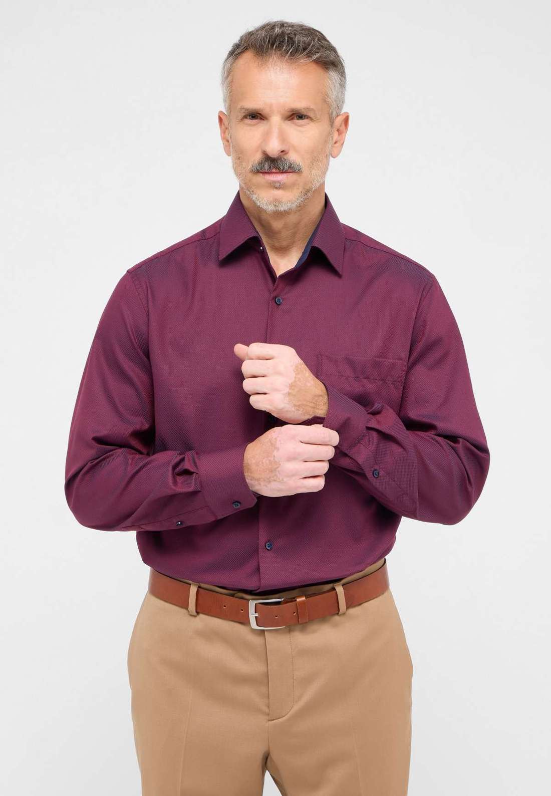Рубашка с длинным рукавом SLIM FIT