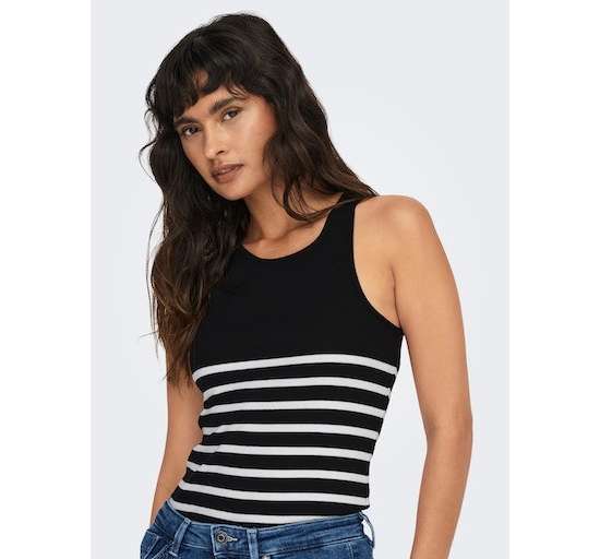 Майка ONLKENYA RIB STRIPE TANK TOP CS JRS