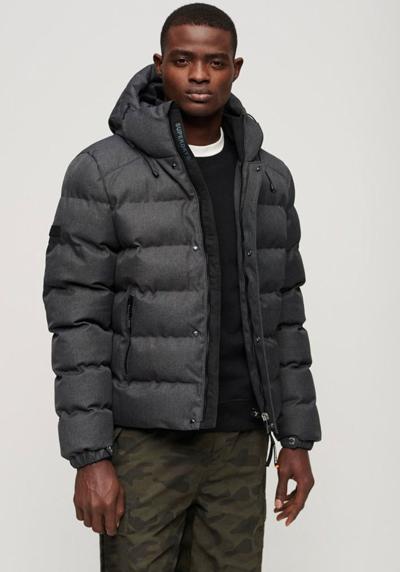 Стеганая куртка с капюшоном HOODED TWEED SPORTS PUFFER JKT