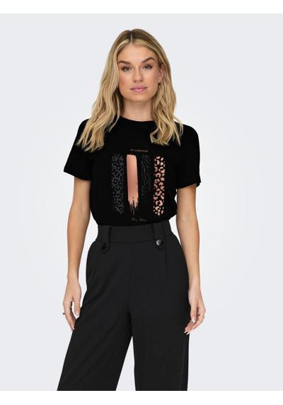 Black Print:Animal stripe