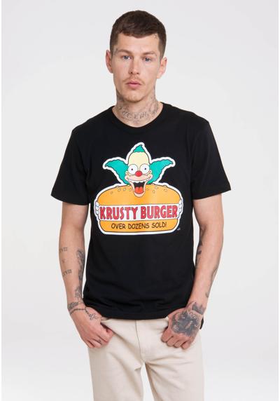Футболка с лицензионным оригинальным дизайном Simpsons - Krusty Burger