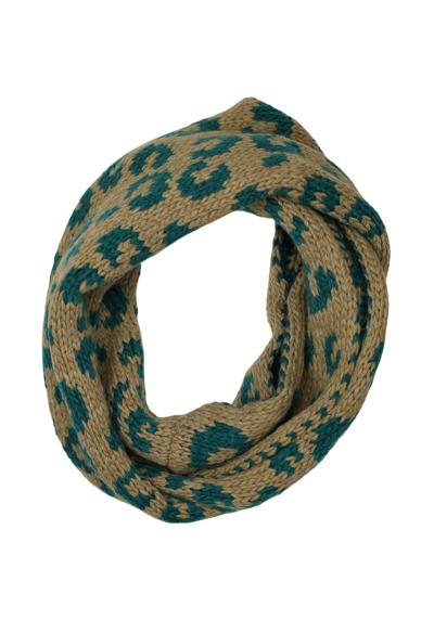 Модный шарф, (1 шт.), петля с леопардовым принтом