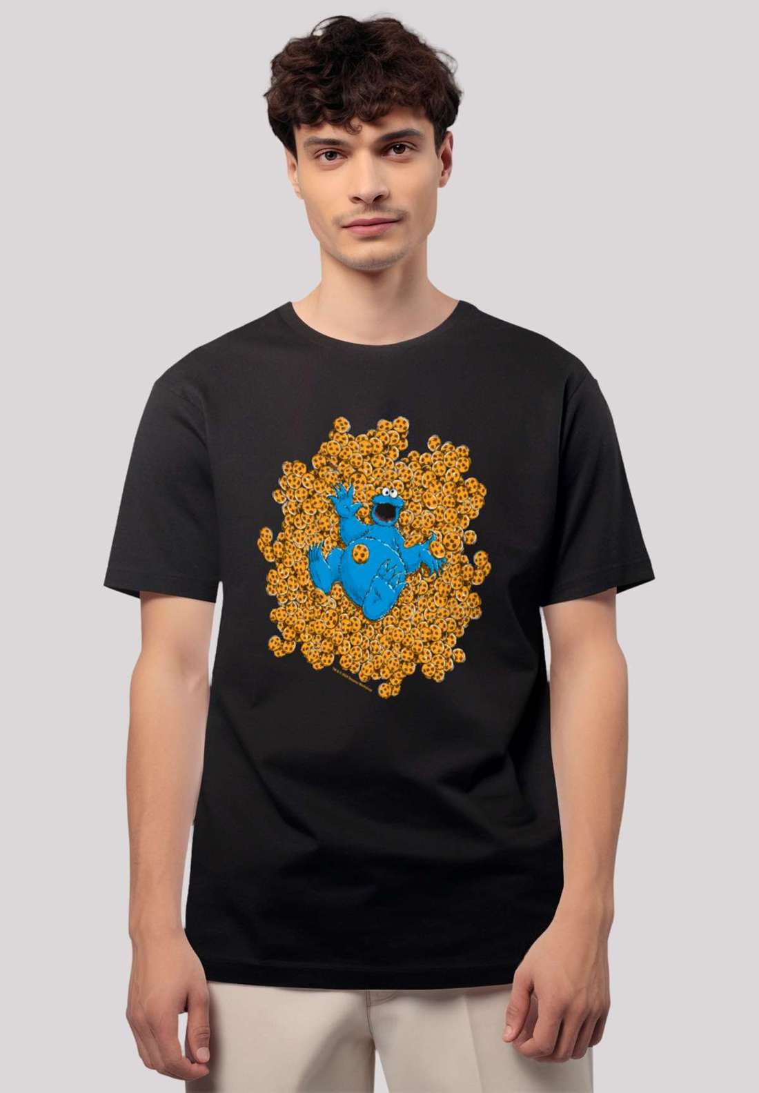 футболка Sesamstraße Cookie Monster Coockie Bad