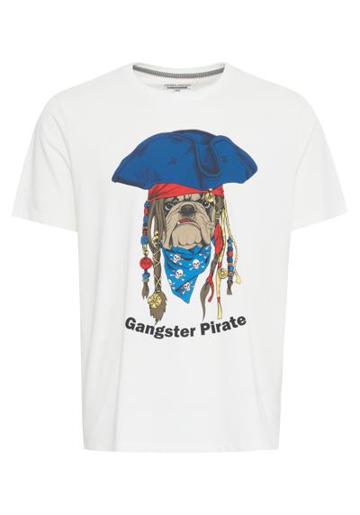 white pirate dog