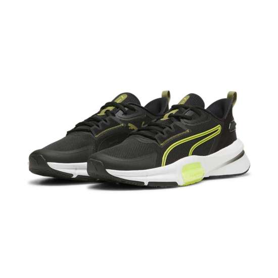 PUMA Black-Olive Green-Lime Pow