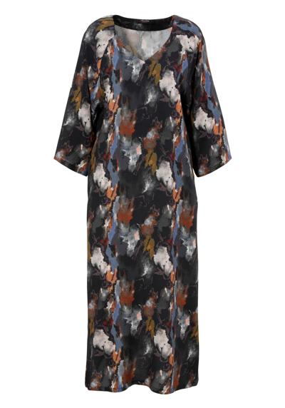 Платье-блузка с экстравагантным графичным узором батик - НОВАЯ КОЛЛЕКЦИЯ
