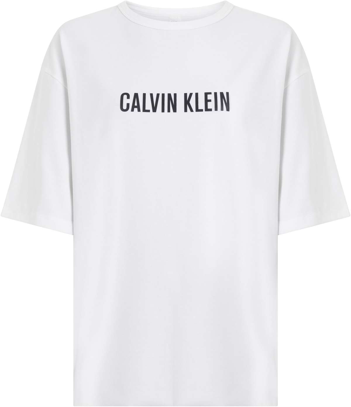 Футболка с надписью-логотипом Calvin Klein S/S CREWNECK