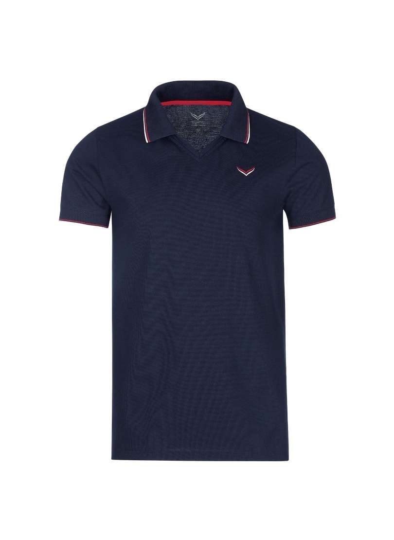 рубашка поло TRIGEMA Polo-Shirt mit V-Ausschnitt