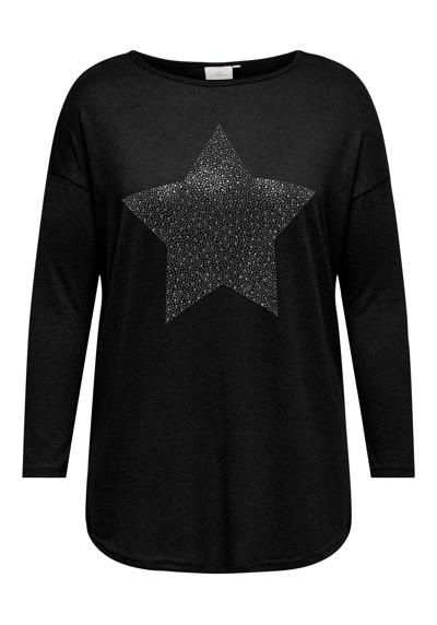 Black Detail:Melange + stud star