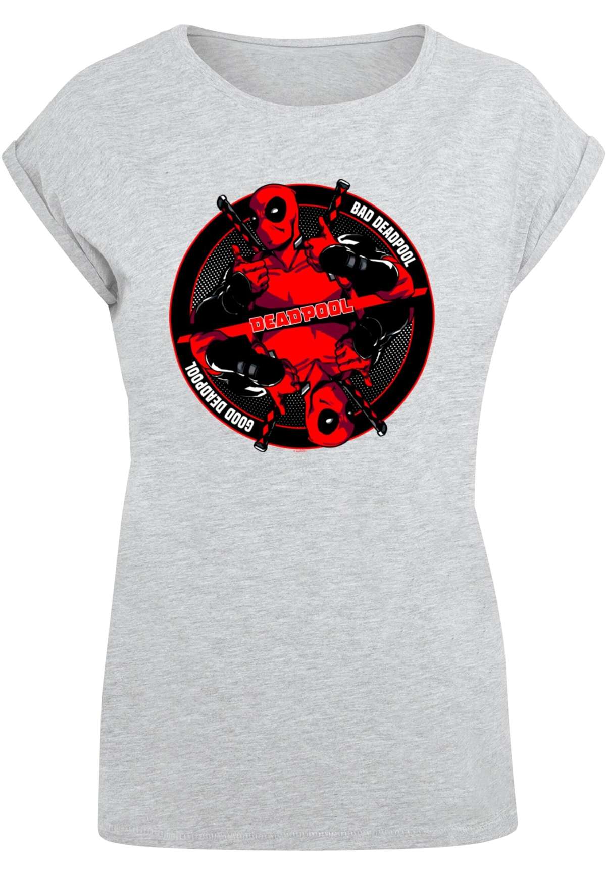 футболка Damen Ladies Deadpool - Good Bad T-Shirt