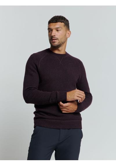 Свитер с круглым вырезом No Excess Soft-Touch-Pullover mit Wolle