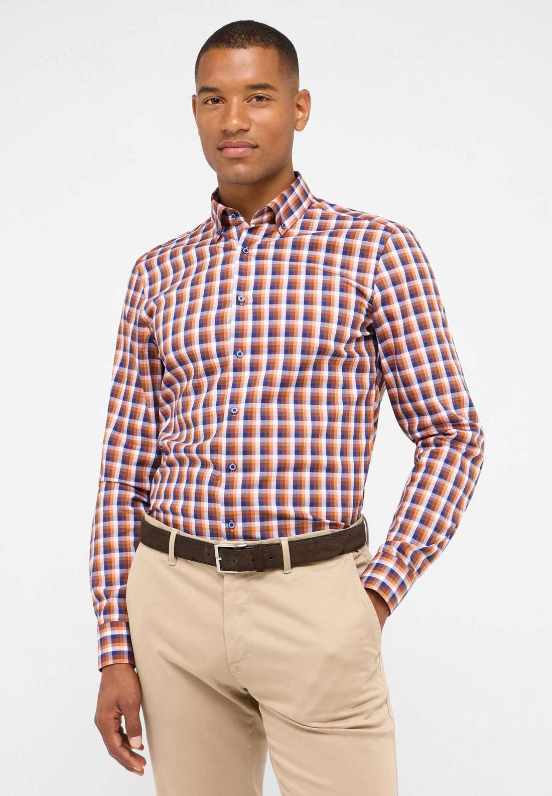 Рубашка с длинным рукавом SLIM FIT
