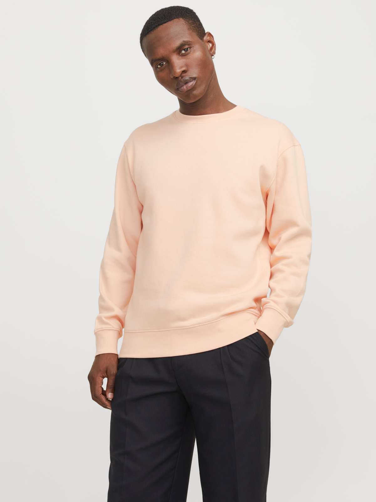 Толстовка с круглым вырезом JJESTAR BASIC SWEAT CREW NECK NOOS