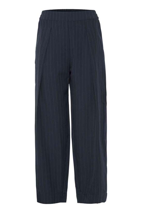 Navy Pinstripe Mix