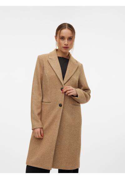 Длинное пальто »VMBLAZA HERINGBONE LONG WOOL COAT GA BOO«