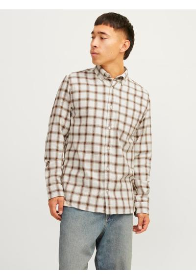 Рубашка с длинным рукавом JPRBLUBROOK CHECK STRUCTURE L/S SHIRT SN