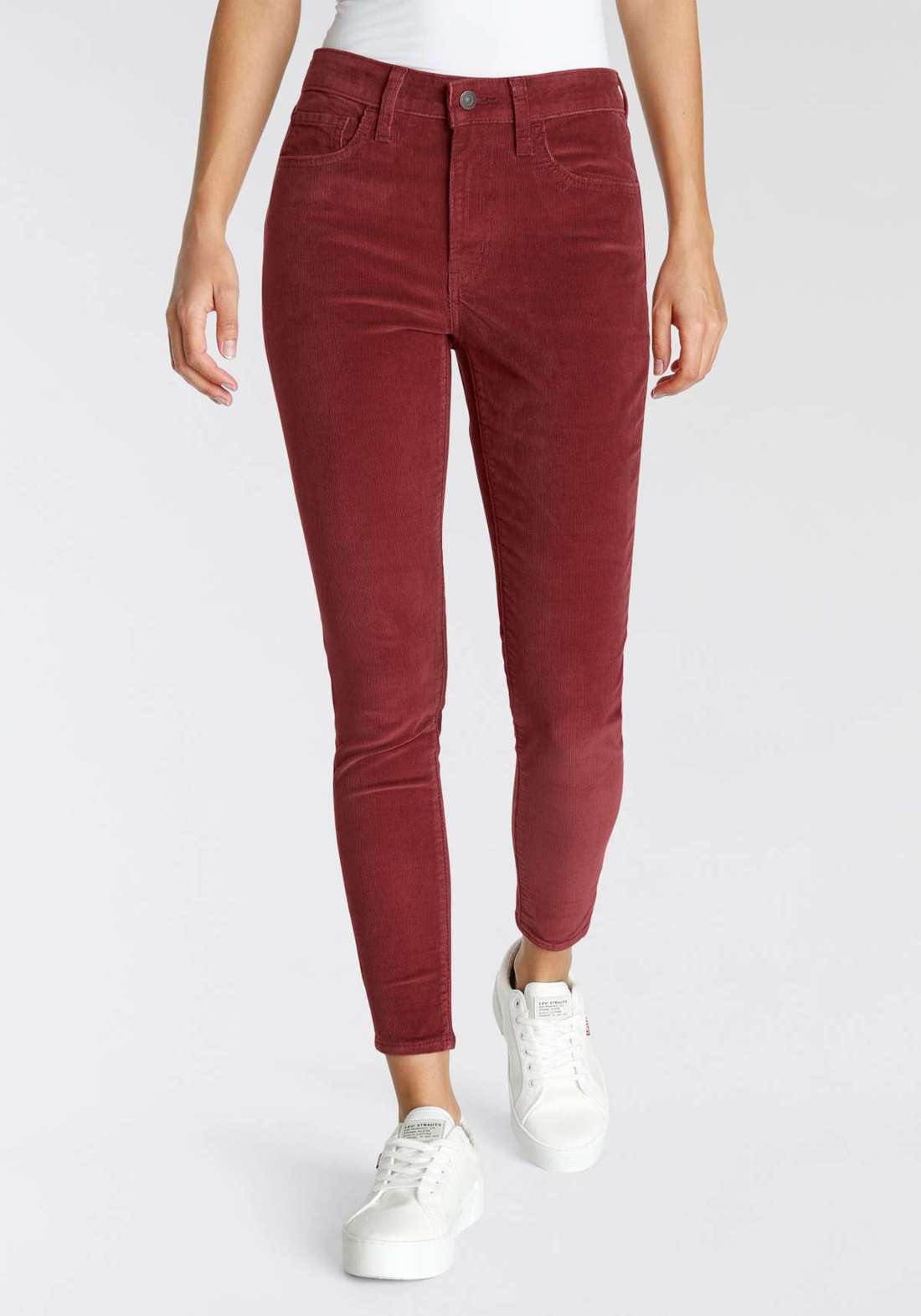 Вельветовые брюки 721 HIGH RISE SKINNY