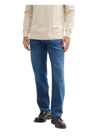 clean mid stone blue denim