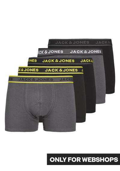 Боксеры»JACSPEED SOLID TRUNKS 5 PACK«