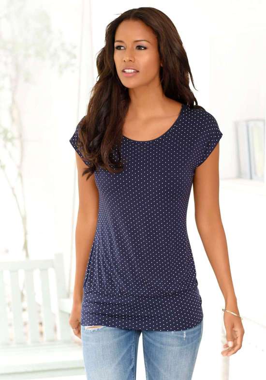 цв.морской волны-в горошек