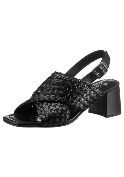 Sandalette, летняя обувь, босоножки, каблук, плетеный вид, комфортная ширина H.