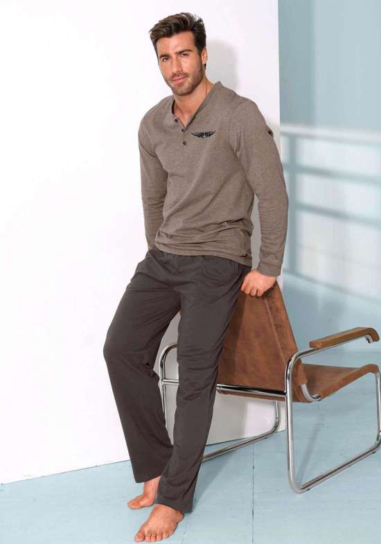 коричневый-Меланж-темно-коричневый