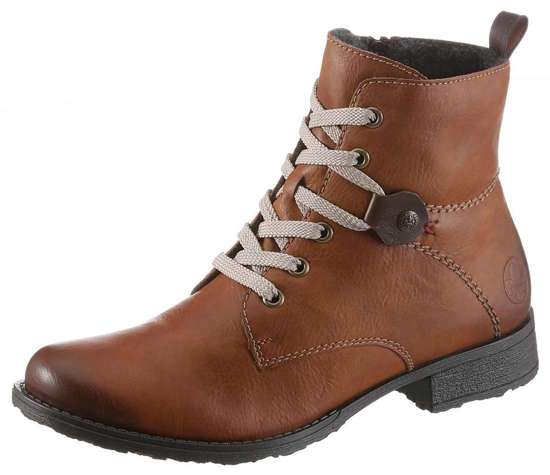 Ботильоны на шнуровке в поношенном стиле