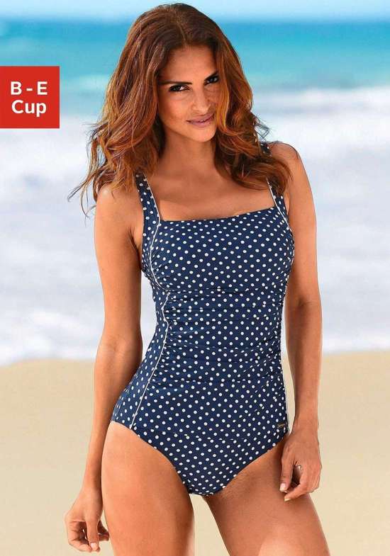 морской синий-белый