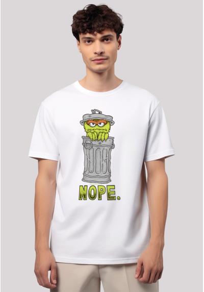 футболка Sesamstraße Oscar Nope