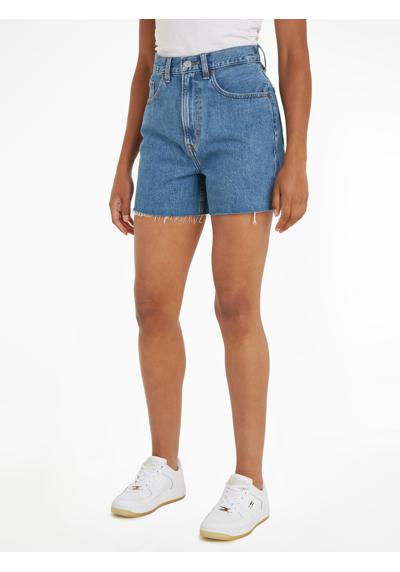 Шорты с логотипом и флагом Tommy Jeans MOM UH SHORT BH0034