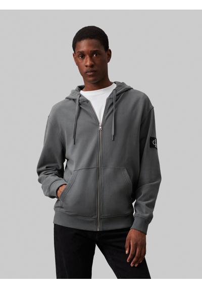 Толстовка с капюшоном и нашивкой-логотипом BADGE ZIP THROUGH HOODIE