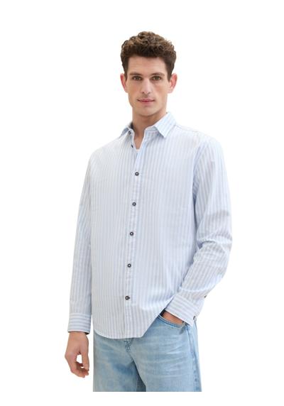 blue white dobby stripe