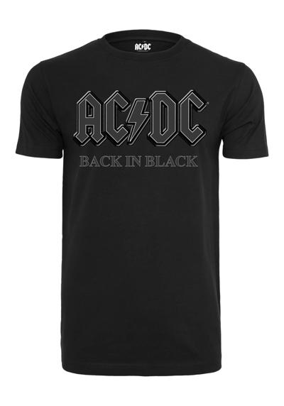 футболка»Herren ACDC Back In Black Tee«