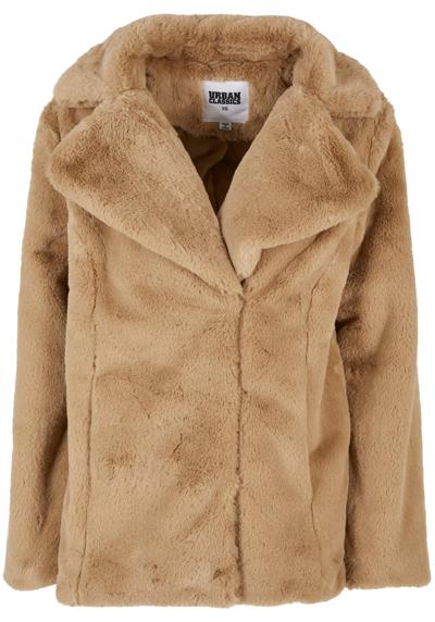 Зимняя куртка Urban Classics Damen Ladies Lapel Teddy Jacket