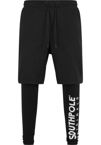 Тканевые брюки»Herren  Fleece Shorts with Leggings«