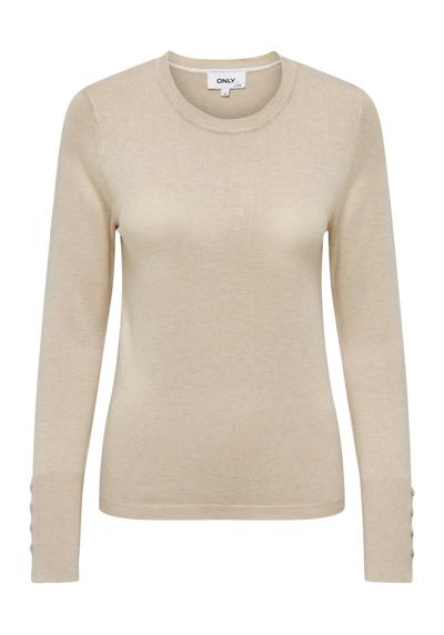 Свитер с круглым вырезом ONLJULIE LIFE LS BUTTON O-NECK CC KNT