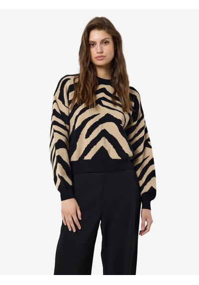 Вязаный свитер NMCHARLOTT L/S O-NECK KNIT FWD NOOS