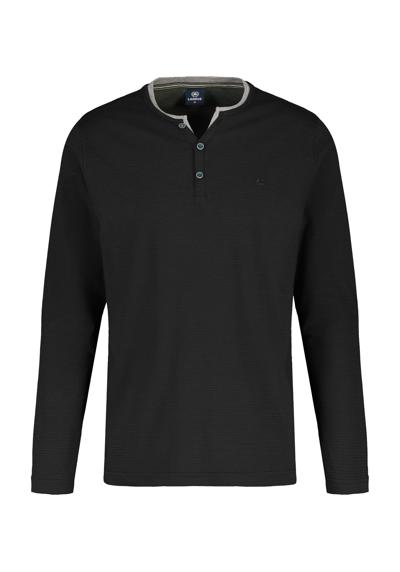 Рубашка с длинным рукавом LERROS Langarmshirt mit Serafinokragen