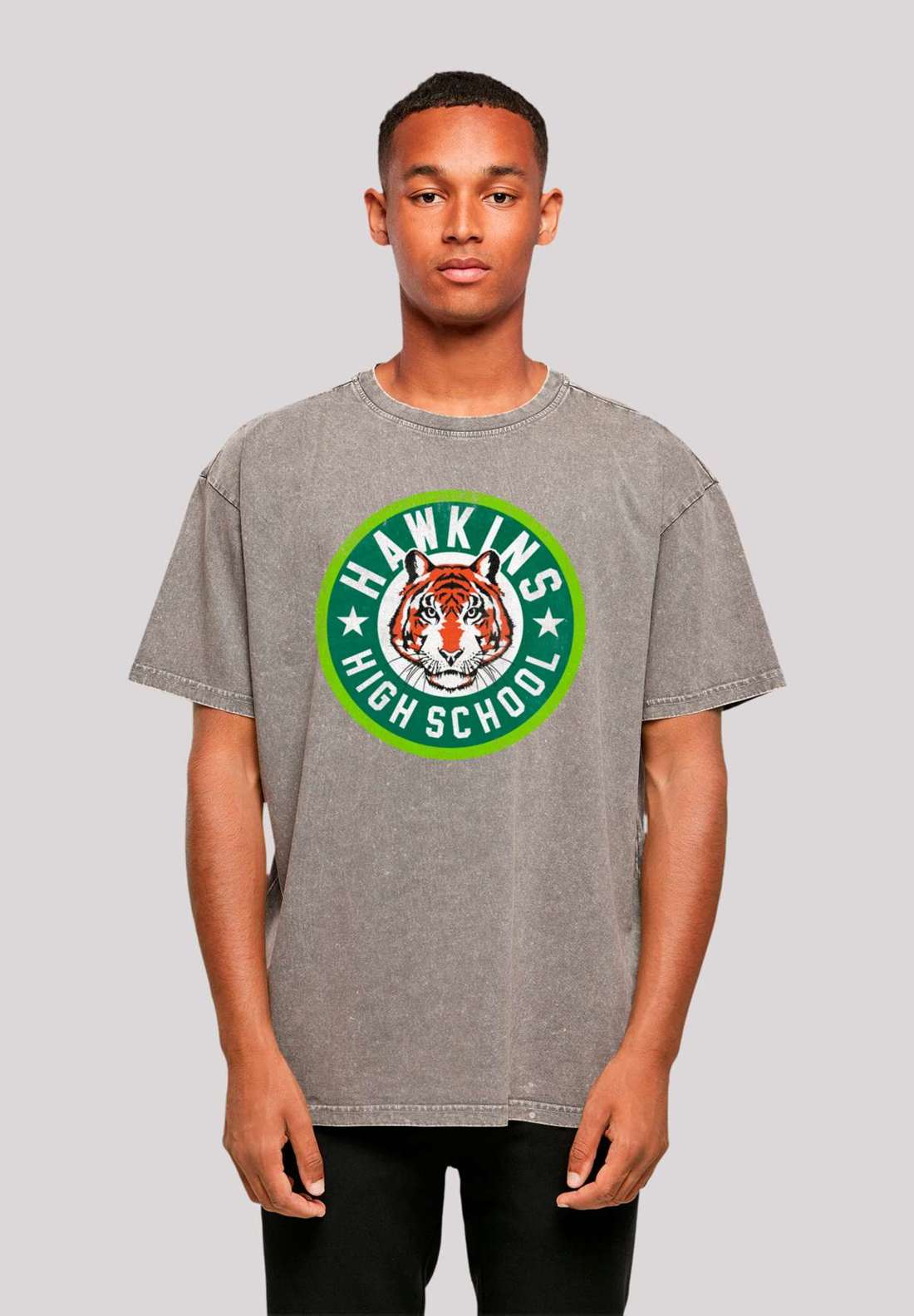 футболка Stranger Things Hawkins Tiger Circle