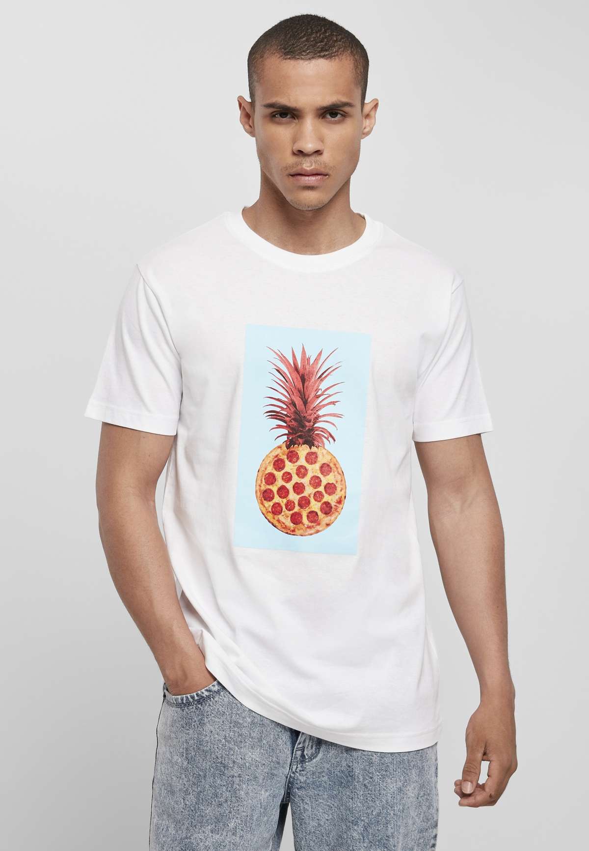 футболка»Herren Pizza Pineapple Tee«