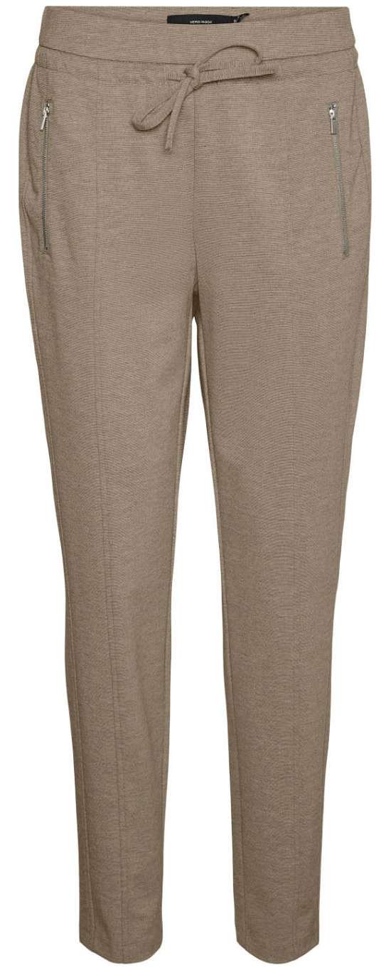 леггинсы VMMELANIE MW TAPERED ZIP PANT