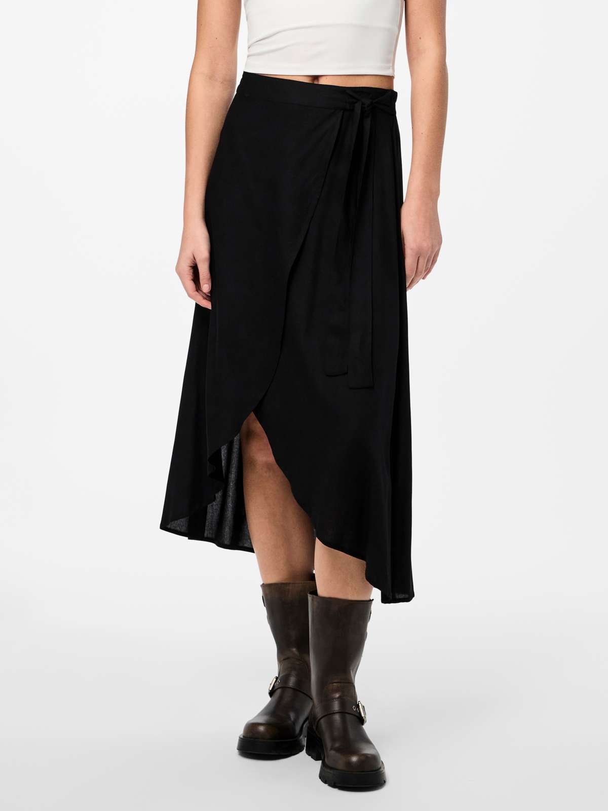 Юбка с запахом PCTALA WRAP SKIRT NOOS BC