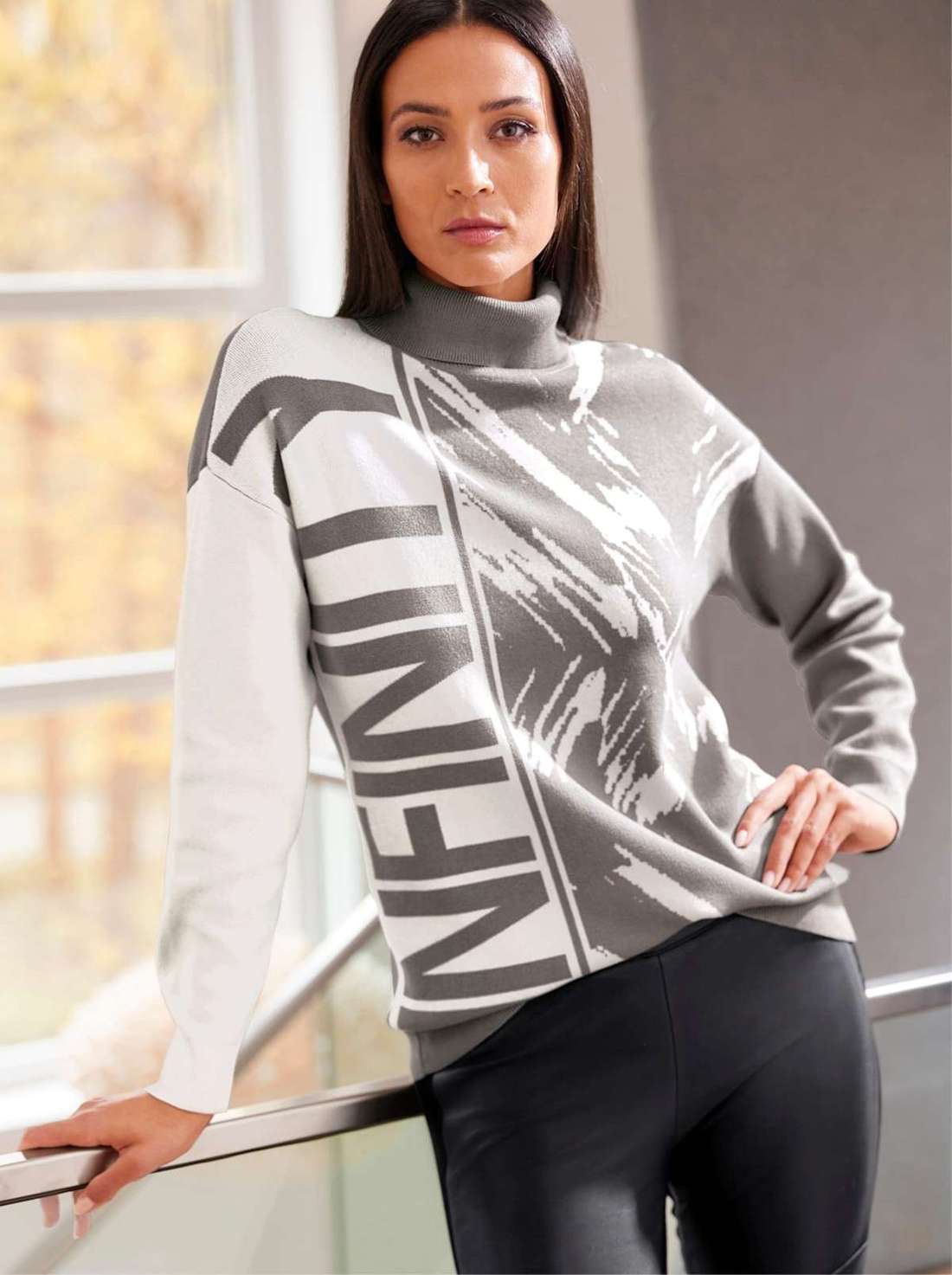 Жаккардовый свитер Pullover