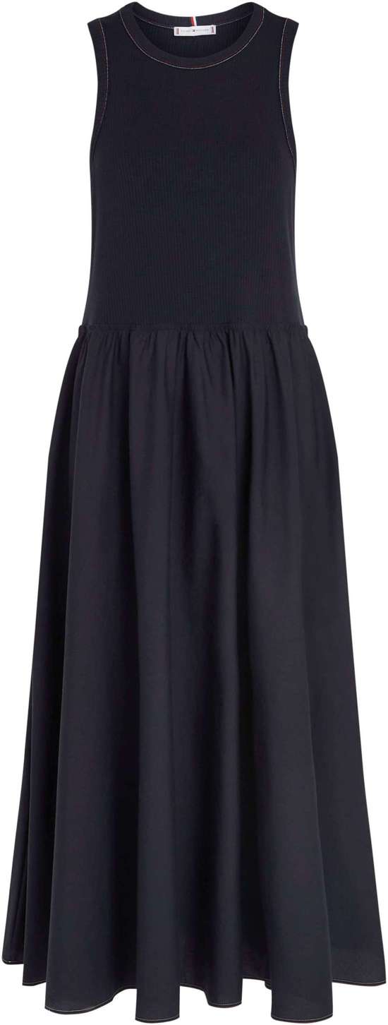 Платье А-силуэта в рубчик 5X2 RIB GBL STP MIX DRS NS