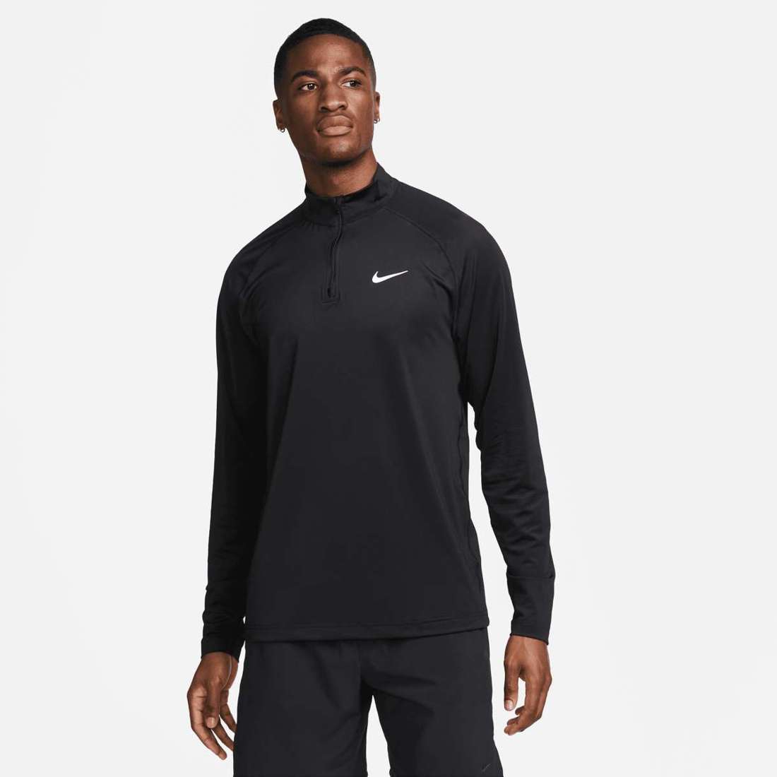 Тренировочная рубашка DRI-FIT READY MEN`S 1/-ZIP FITNESS TOP