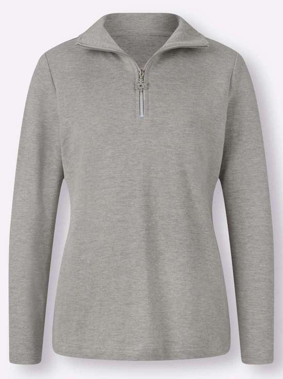 серый меланж