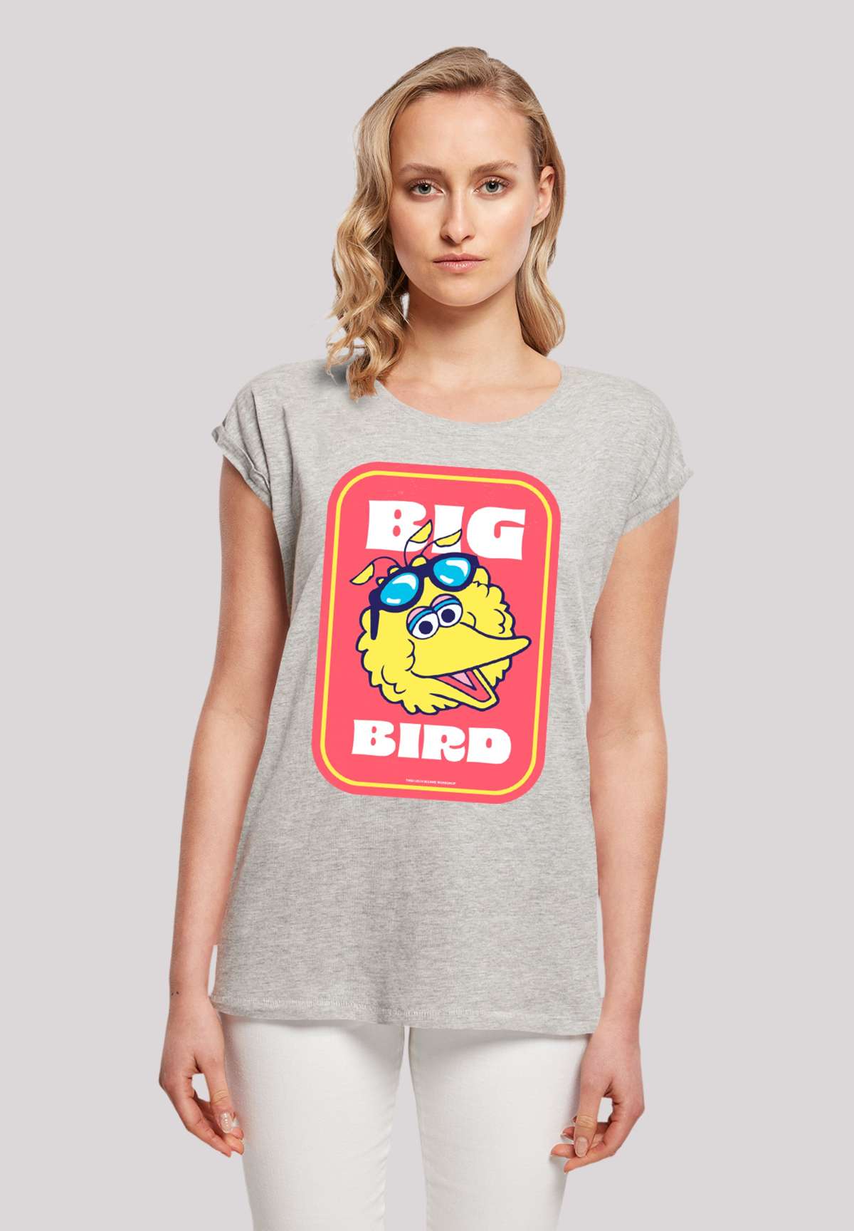 футболка »Sesamstra?e Bilbo Big Bird Sticker«