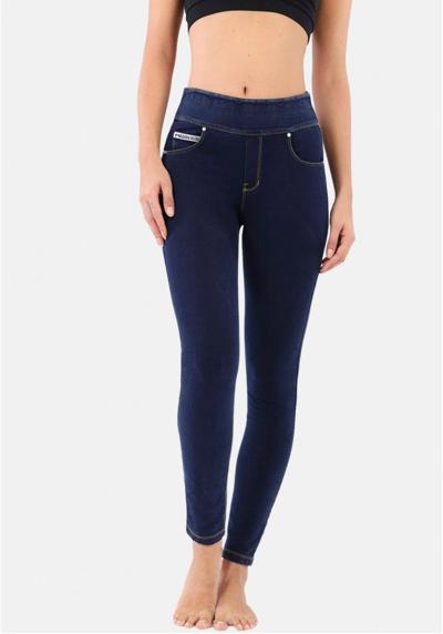 BLUE NAVY YELLOW SEAMS