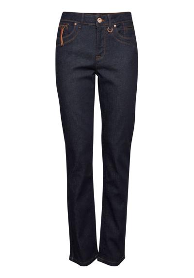 raw blue denim